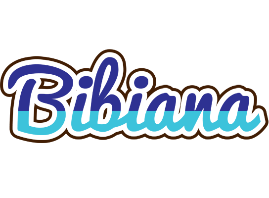 Bibiana raining logo