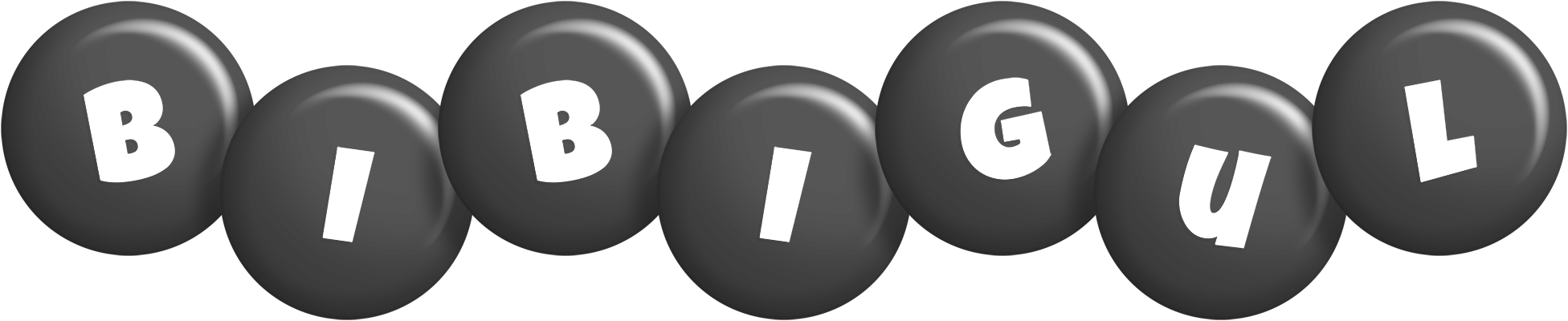 Bibigul candy-black logo