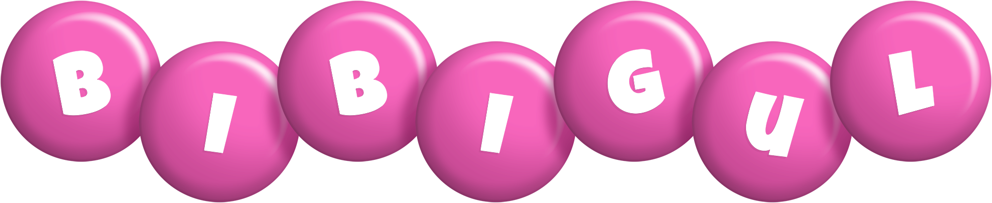 Bibigul candy-pink logo