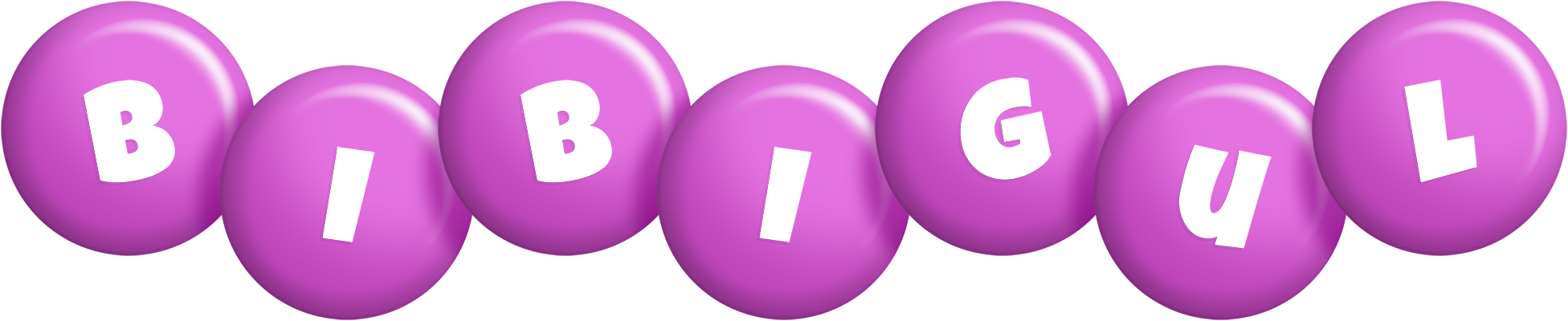 Bibigul candy-purple logo