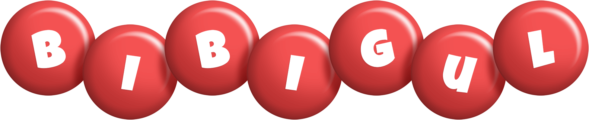 Bibigul candy-red logo