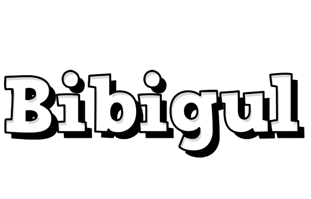 Bibigul snowing logo