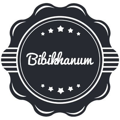 Bibikhanum badge logo