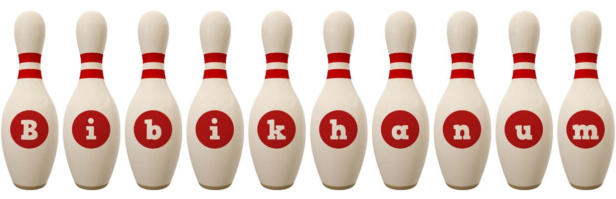 Bibikhanum bowling-pin logo