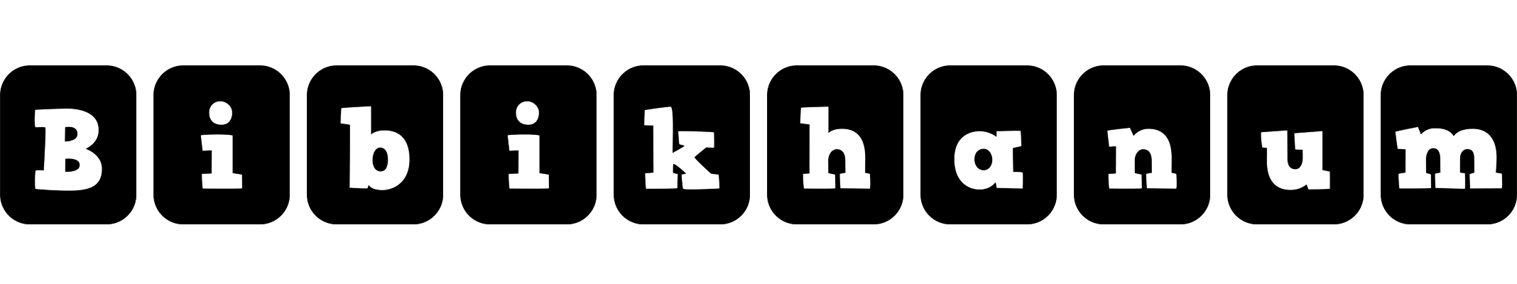 Bibikhanum box logo