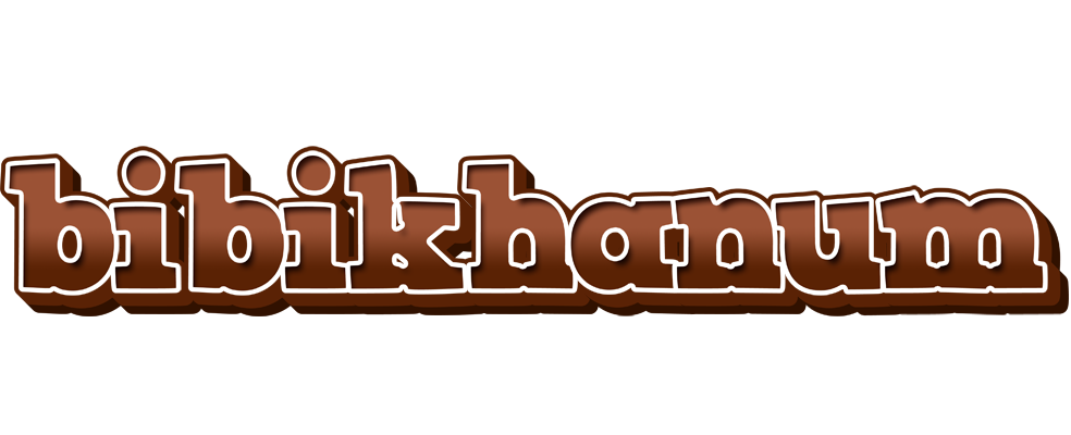Bibikhanum brownie logo