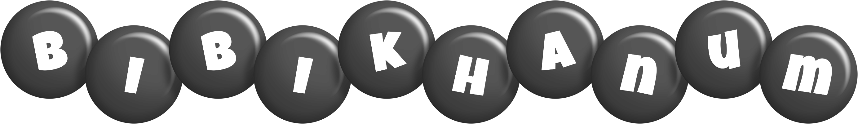 Bibikhanum candy-black logo