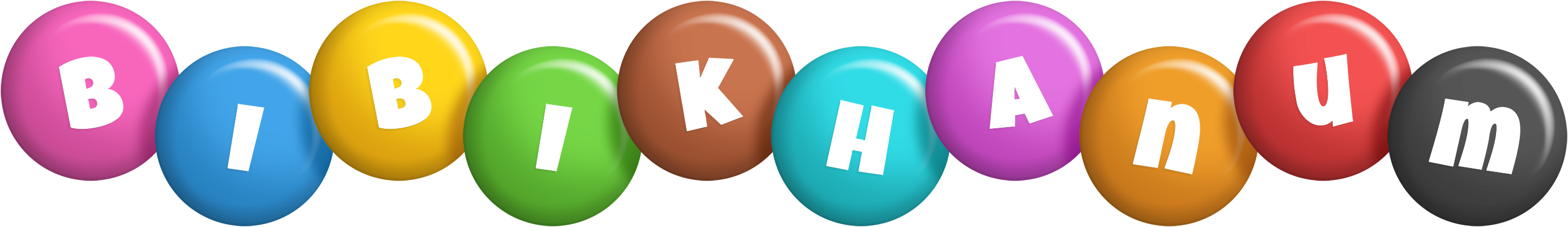 Bibikhanum candy logo