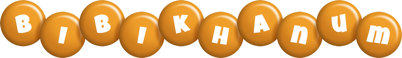 Bibikhanum candy-orange logo