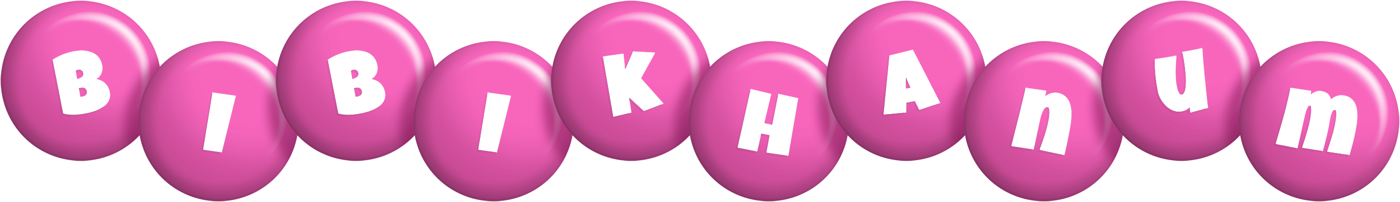 Bibikhanum candy-pink logo