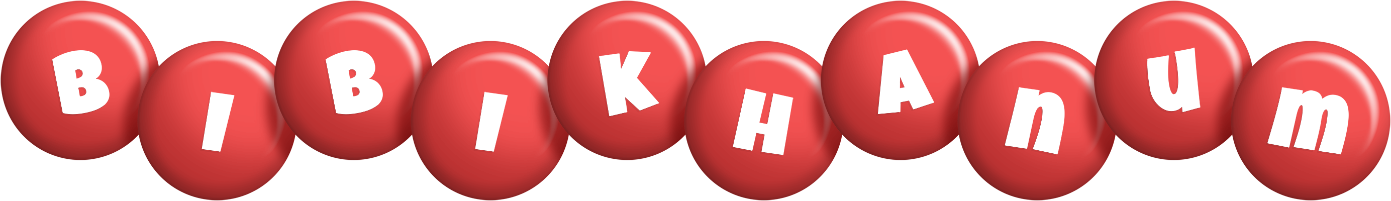 Bibikhanum candy-red logo