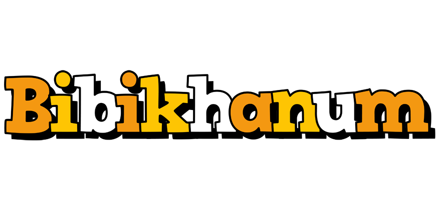 Bibikhanum cartoon logo