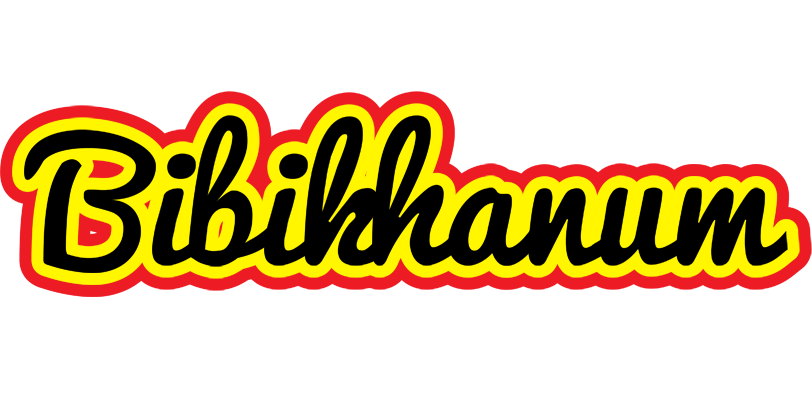 Bibikhanum flaming logo