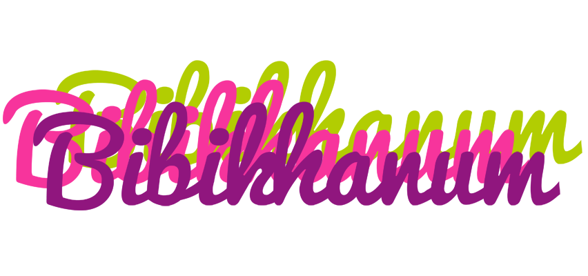 Bibikhanum flowers logo