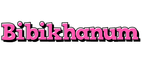 Bibikhanum girlish logo