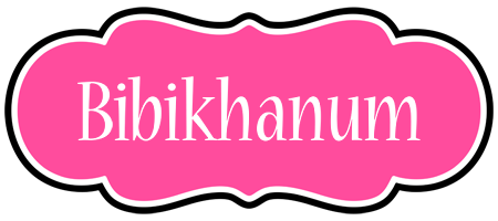 Bibikhanum invitation logo