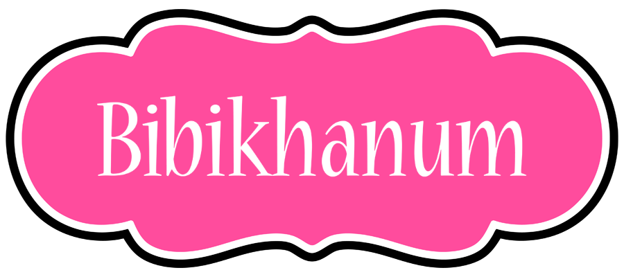 Bibikhanum invitation logo
