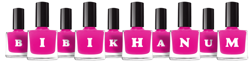 Bibikhanum nails logo