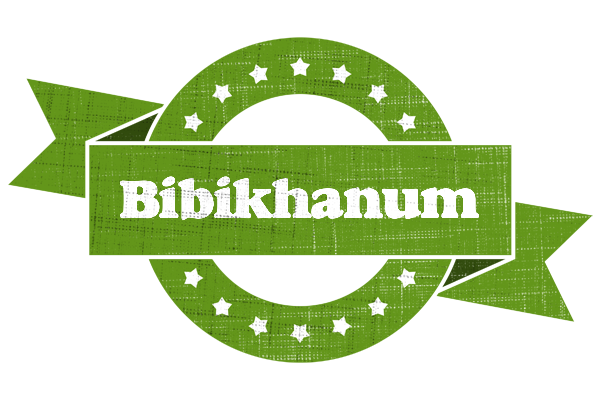 Bibikhanum natural logo