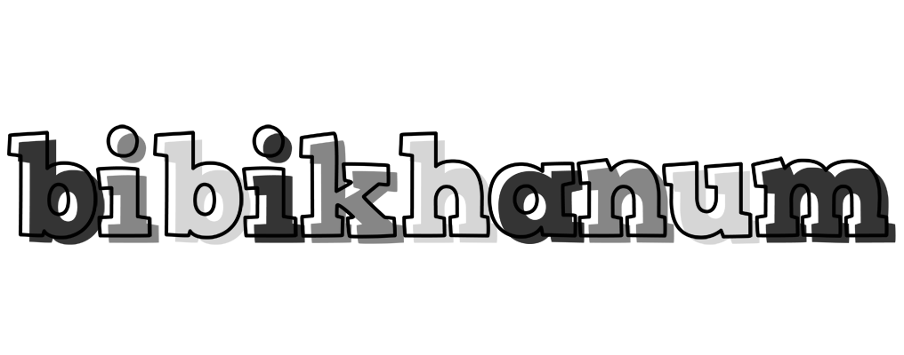 Bibikhanum night logo