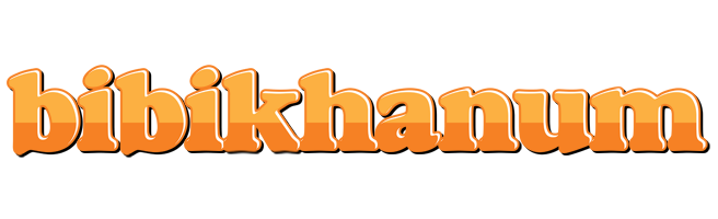 Bibikhanum orange logo