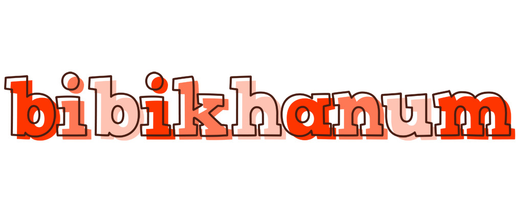 Bibikhanum paint logo