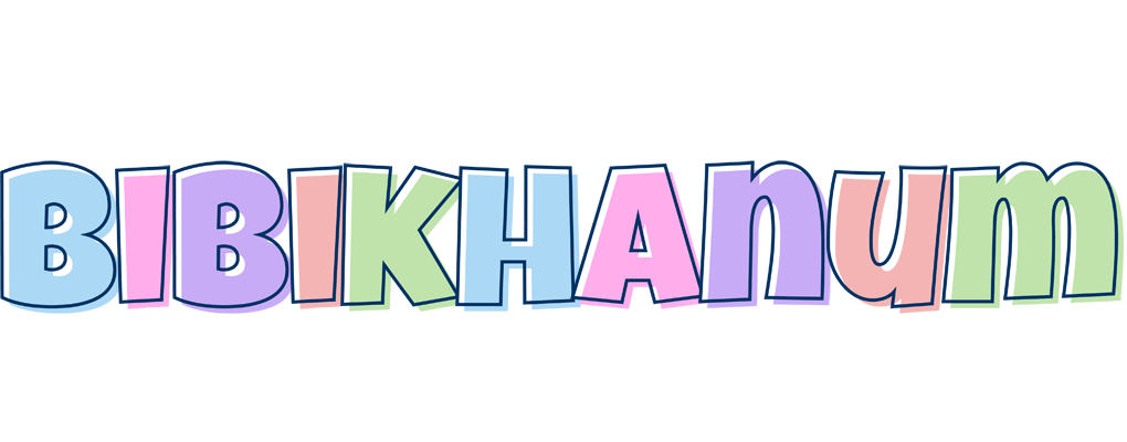 Bibikhanum pastel logo