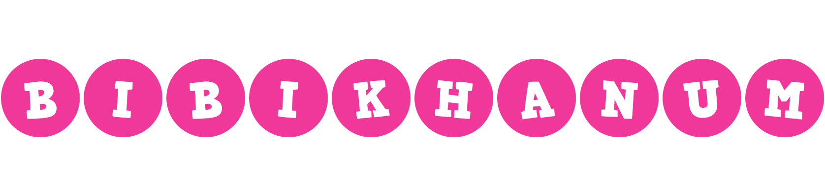 Bibikhanum poker logo