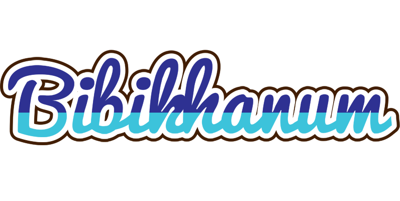 Bibikhanum raining logo
