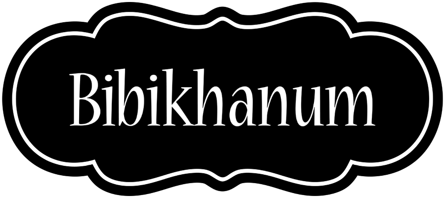 Bibikhanum welcome logo