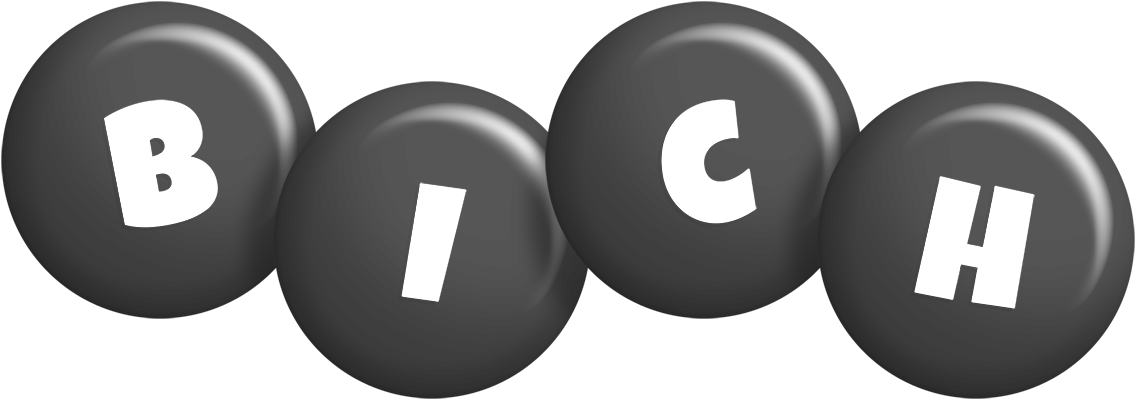 Bich candy-black logo