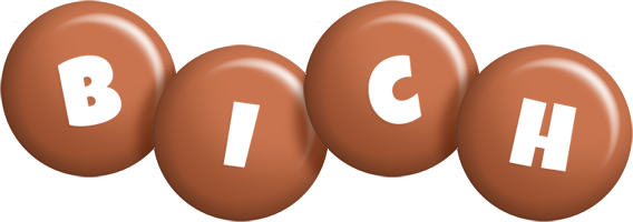 Bich candy-brown logo