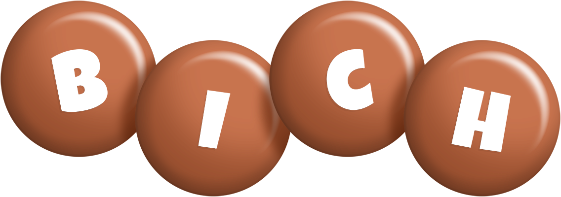 Bich candy-brown logo