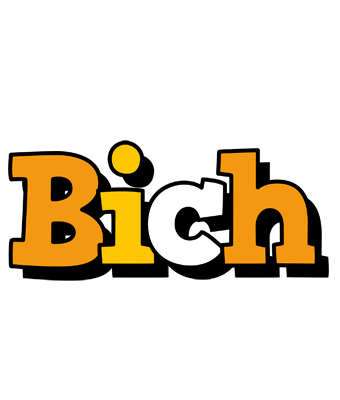 Bich cartoon logo