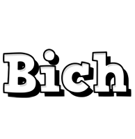 Bich snowing logo