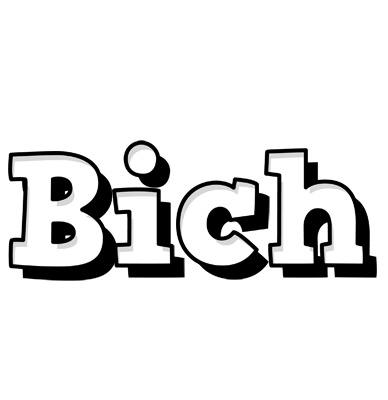 Bich snowing logo