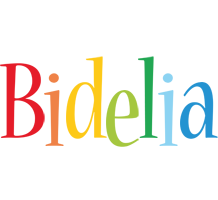 Bidelia birthday logo