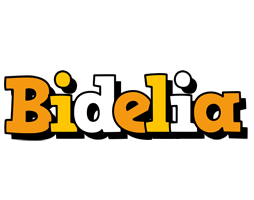 Bidelia cartoon logo