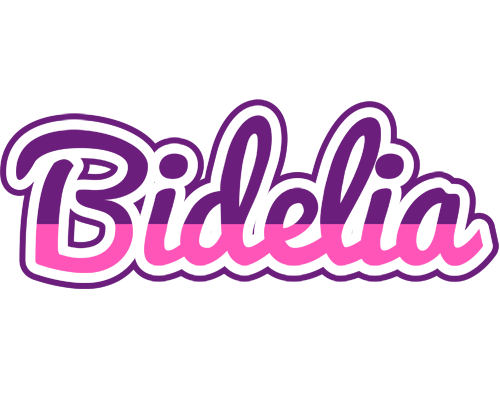 Bidelia cheerful logo