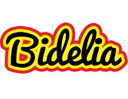 Bidelia flaming logo