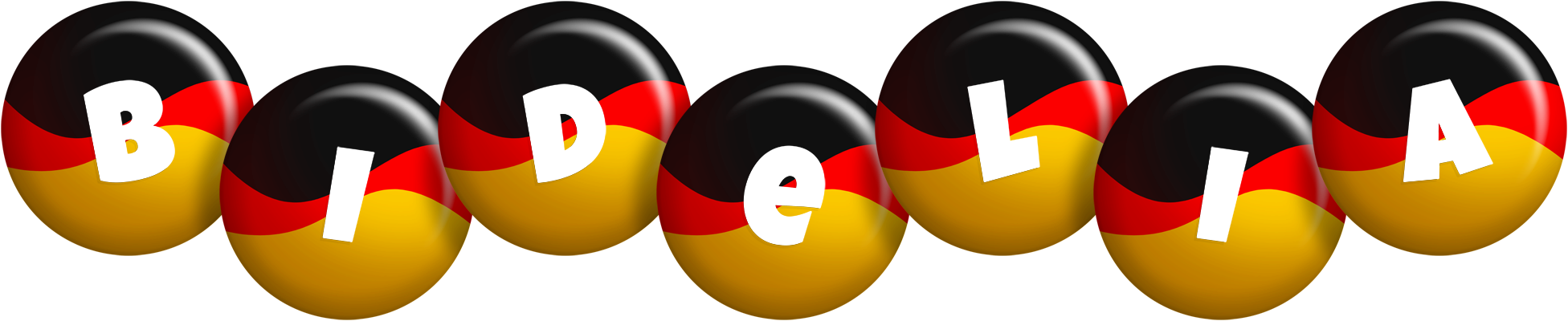 Bidelia german logo