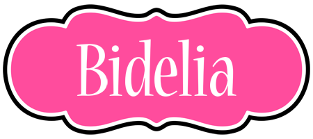 Bidelia invitation logo