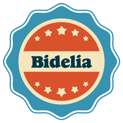 Bidelia labels logo
