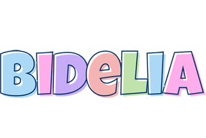 Bidelia pastel logo