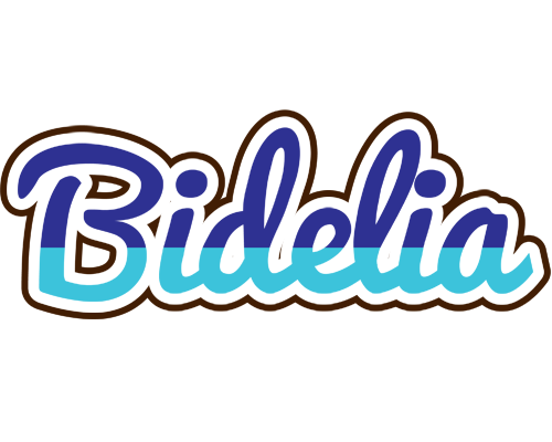 Bidelia raining logo