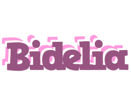 Bidelia relaxing logo