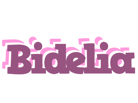Bidelia relaxing logo