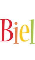 Biel birthday logo