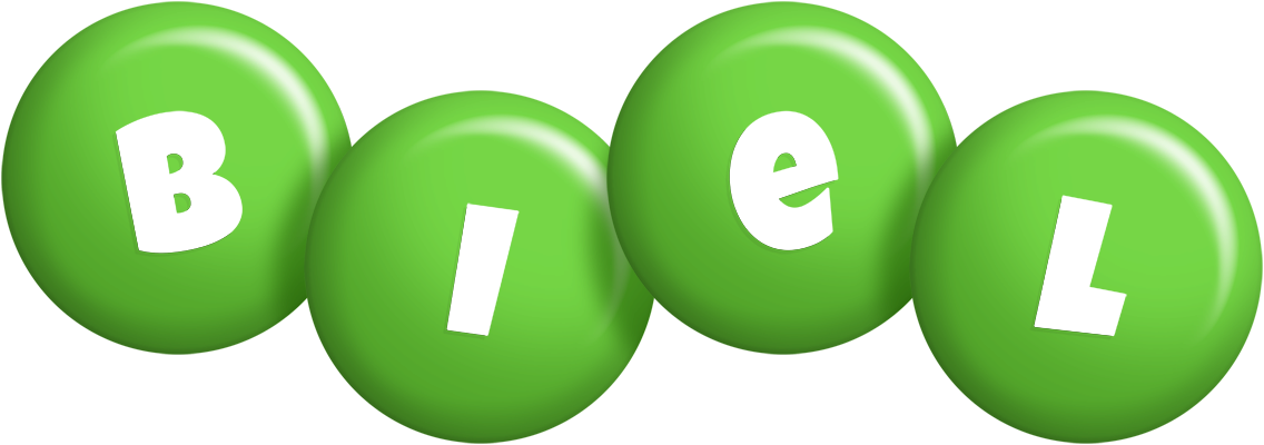 Biel candy-green logo