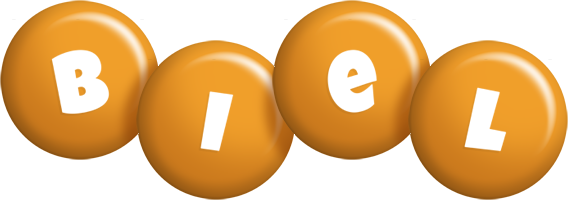 Biel candy-orange logo